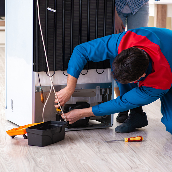 how much do you charge for refrigerator repair services in Cisco Illinois